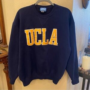 Vintage UCLA Gold Standard Navy Sweatshirt Size Large-Made in USA-Unisex